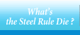 What's the Steel Rule Die ?